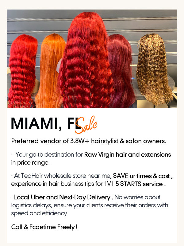 1 Wholesale Hair Vendor in Miami FL TedHair